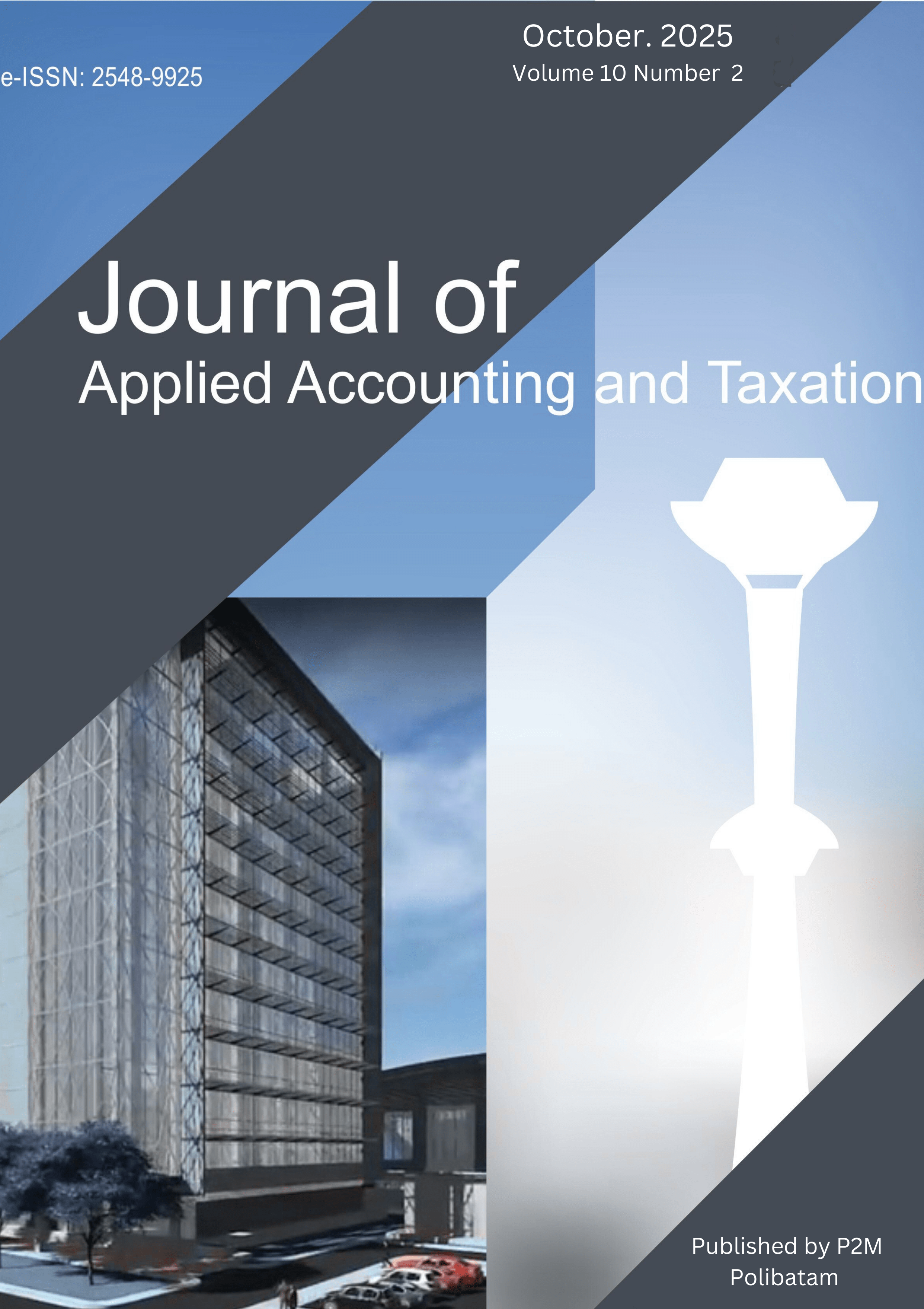 					View Vol. 10 No. 2 (2025): Journal of Applied Accounting and Taxation (JAAT)
				